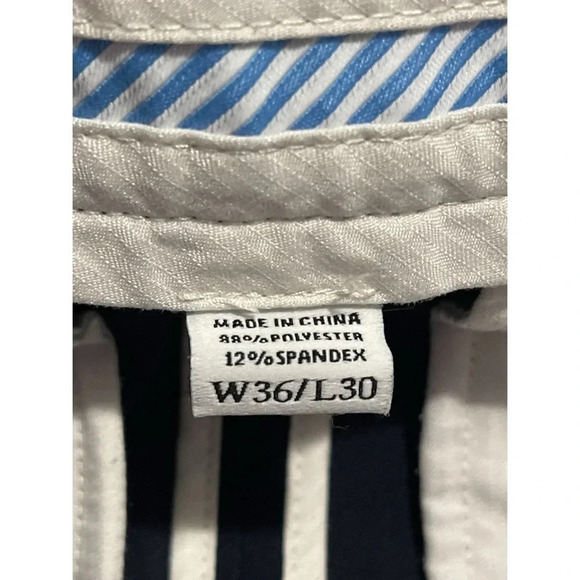 Footjoy Pants Men’s 36x29 Blue Stretch Performance Sport Golf Chinos - Picture 11 of 14